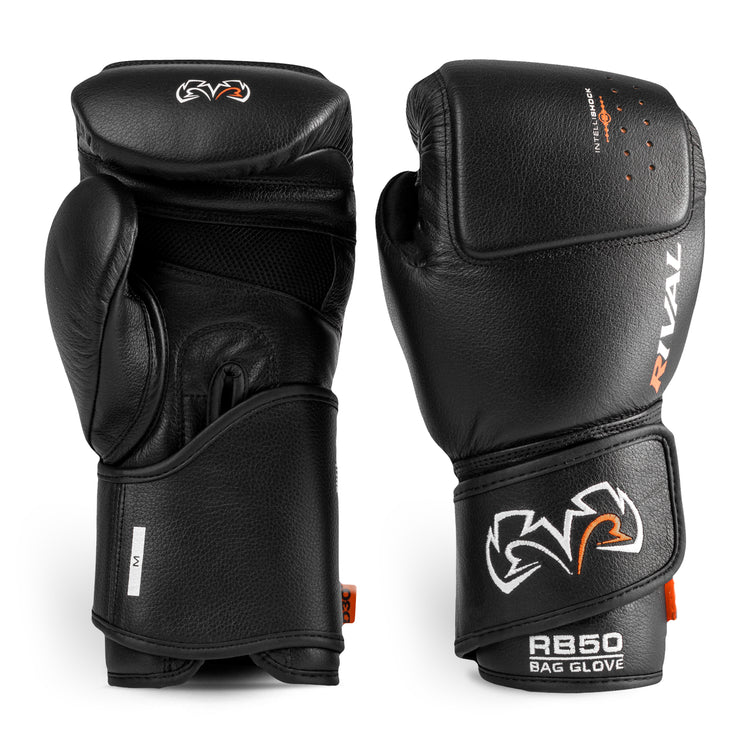 RIVAL ボクシンググローブ RB50 RB50 Intelli-Shock Compact Bag Gloves – Rival Boxing Gear