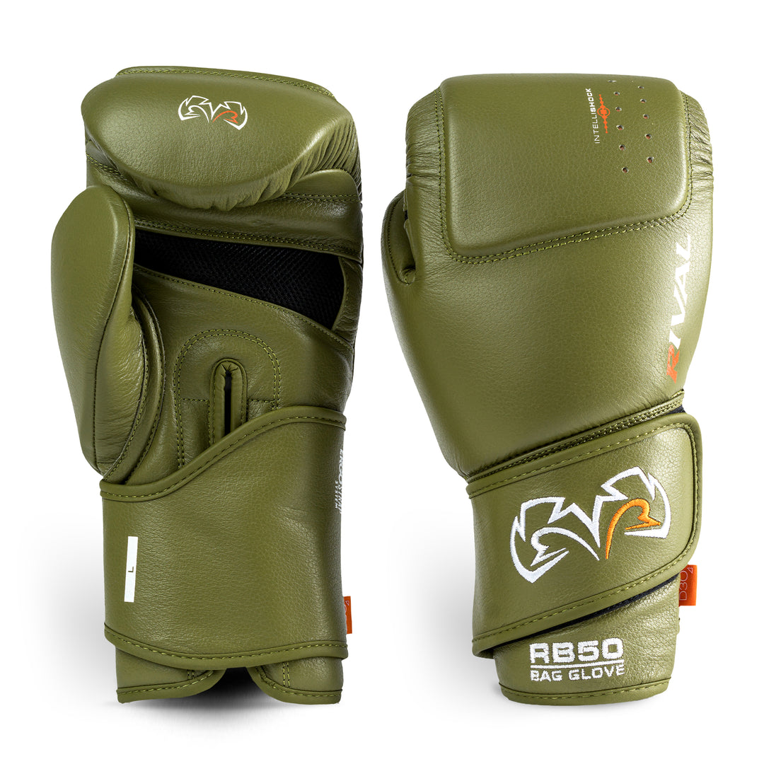 RB50 Intelli-Shock Compact Bag Gloves – Rival Boxing Gear Australia